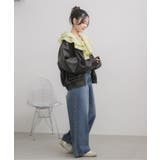 ヴィンテージライクFレザーJK | RETRO GIRL | 詳細画像4 