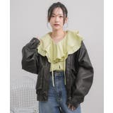 ヴィンテージライクFレザーJK | RETRO GIRL | 詳細画像7 