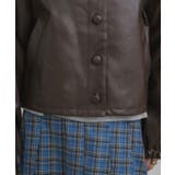 Fレザーショートブルゾン | RETRO GIRL | 詳細画像22 