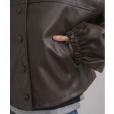 Fレザーショートブルゾン | RETRO GIRL | 詳細画像23 