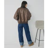 リブカラーレザーBZ | RETRO GIRL | 詳細画像5 