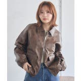 WZIPレザーブルゾン | RETRO GIRL | 詳細画像20 