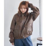 WZIPレザーブルゾン | RETRO GIRL | 詳細画像21 