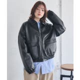 WZIPレザーブルゾン | RETRO GIRL | 詳細画像8 