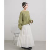 コットンレースフレアSK | RETRO GIRL | 詳細画像16 