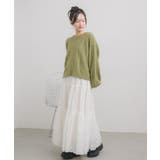 コットンレースフレアSK | RETRO GIRL | 詳細画像18 