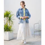 コットンレースフレアSK | RETRO GIRL | 詳細画像5 