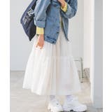 WHT1 | コットンレースフレアSK | RETRO GIRL