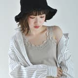ライトグレー | ◎RETRO GIRL◎ ハニカムレースキャミ | RETRO GIRL
