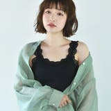 ブラック | ◎RETRO GIRL◎ ハニカムレースキャミ | RETRO GIRL