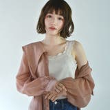 ◎RETRO GIRL◎ ハニカムレースキャミ | RETRO GIRL | 詳細画像1
