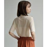 シアーHN5分袖Tee | RETRO GIRL | 詳細画像18 