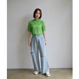 シアーHN5分袖Tee | RETRO GIRL | 詳細画像19 