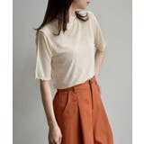 WHT4 | シアーHN5分袖Tee | RETRO GIRL