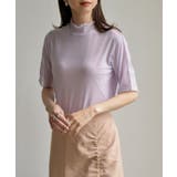 PPL1 | シアーHN5分袖Tee | RETRO GIRL