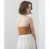 カップ付パイピングキャミ | RETRO GIRL | 詳細画像20