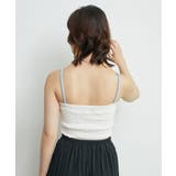 シャーリングキャミソール | RETRO GIRL | 詳細画像6 