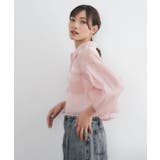 Bギャザー袖シャーリングSH | RETRO GIRL | 詳細画像16 