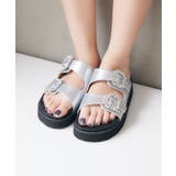 ビジューベルトサンダル | RETRO GIRL | 詳細画像10 