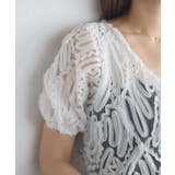 パフ袖オーガンジーBL | RETRO GIRL | 詳細画像20