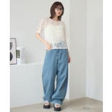 刺繍レース半袖CT | RETRO GIRL | 詳細画像10