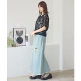 刺繍レース半袖CT | RETRO GIRL | 詳細画像20