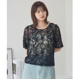 刺繍レース半袖CT | RETRO GIRL | 詳細画像22