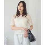 刺繍レース半袖CT | RETRO GIRL | 詳細画像6