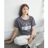 ロゴプリントリンガーTEE | RETRO GIRL | 詳細画像10 