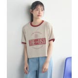 ロゴプリントリンガーTEE | RETRO GIRL | 詳細画像25 