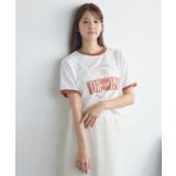 ロゴプリントリンガーTEE | RETRO GIRL | 詳細画像6 