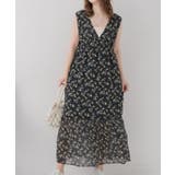 P/BLK | ワッシャーノースリOP | RETRO GIRL