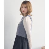 リボンヤーンベスト | RETRO GIRL | 詳細画像10 
