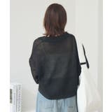 ペイズリー柄メッシュカーデ | RETRO GIRL | 詳細画像18 