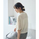 ペイズリー柄メッシュカーデ | RETRO GIRL | 詳細画像2 