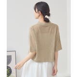 ペイズリー柄メッシュカーデ | RETRO GIRL | 詳細画像26 