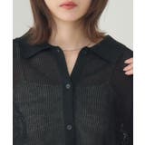 ペイズリー柄メッシュカーデ | RETRO GIRL | 詳細画像27 