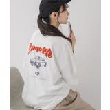 P/WHT | アソートグラフィックBIGTEE | RETRO GIRL