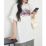 WHT2 | 立体ロゴBIGTEE | RETRO GIRL