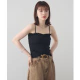 クロスシャーリングカップ付キャミ | RETRO GIRL | 詳細画像5 