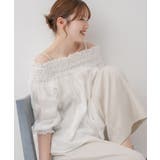 WHT2 | ギャザー2wayオフショルBL | RETRO GIRL