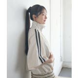 WHT4 | 襟リブトラックJK | RETRO GIRL