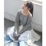 【新色追加】コットンレースレイヤードOP | RETRO GIRL | 詳細画像12 