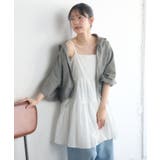 WHT2 | 【新色追加】コットンレースレイヤードOP | RETRO GIRL