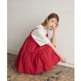 RED0 | 【新色追加】コットンレースレイヤードOP | RETRO GIRL