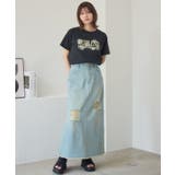 花刺繍チビTEE | RETRO GIRL | 詳細画像11 