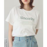 WHT2 | メッセージロゴチビTEE | RETRO GIRL