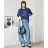 コード刺繍アニマルTEE | RETRO GIRL | 詳細画像2 