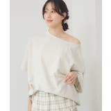 P/WHT | ワンショルスウェットTEE | RETRO GIRL