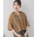 BRN0 | スキッパーメッシュCT | RETRO GIRL